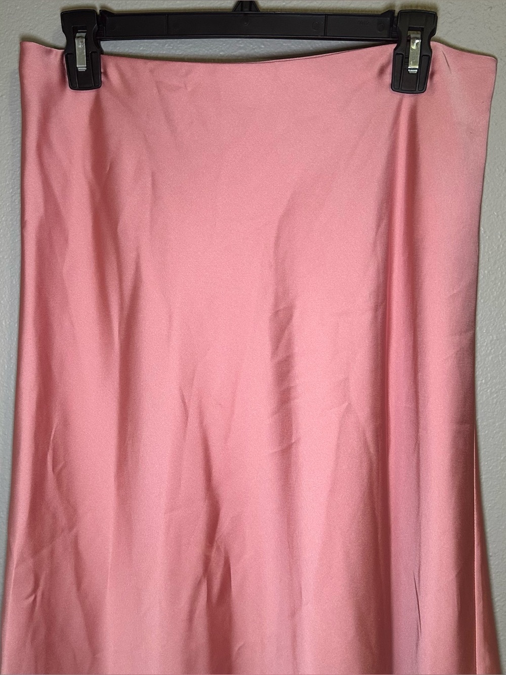 J. Crew Gwyneth Pink Satin Coquette Midi Slip Skirt Women’s Size Medium - Picture 4 of 12